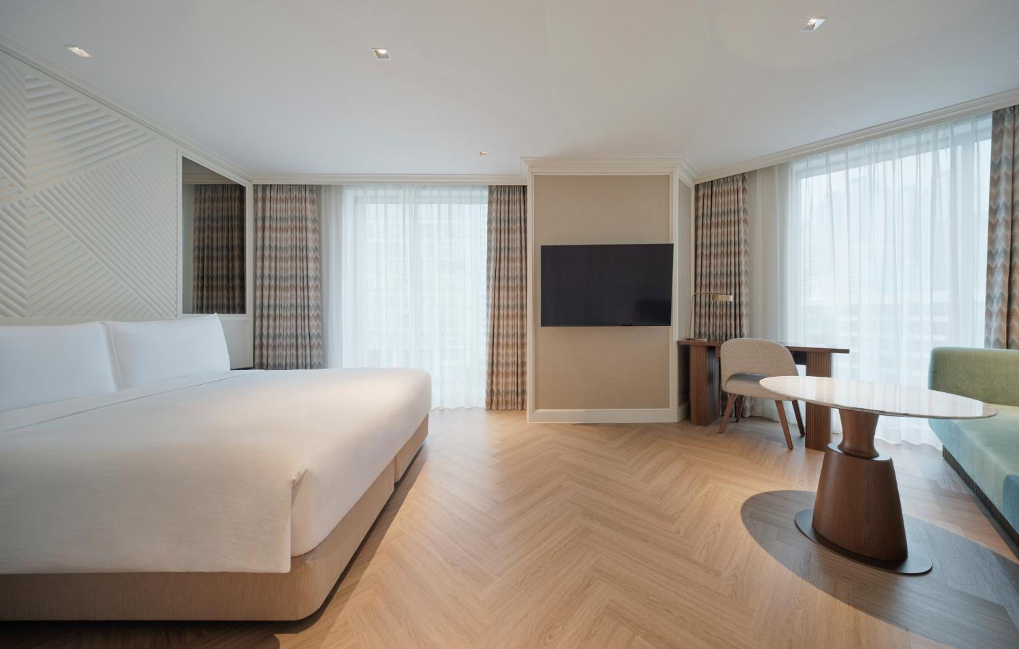 Grand Josun Busan Exterior foto A room at the hotel